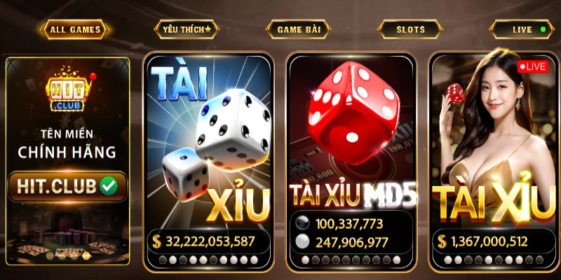 Game bài HITCLUB sống động chân thực Game bài HITCLUB sống động chân thực