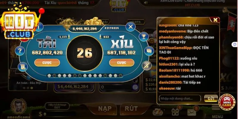 Tài xỉu HITCLUB – Tựa game mang lại sự thú vị dành cho người chơi Tài xỉu HITCLUB – Tựa game mang lại sự thú vị dành cho người chơi